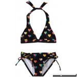 Roxy Little Girls'  Shore Halter Swimwear Set New Black B0079AVPJ4